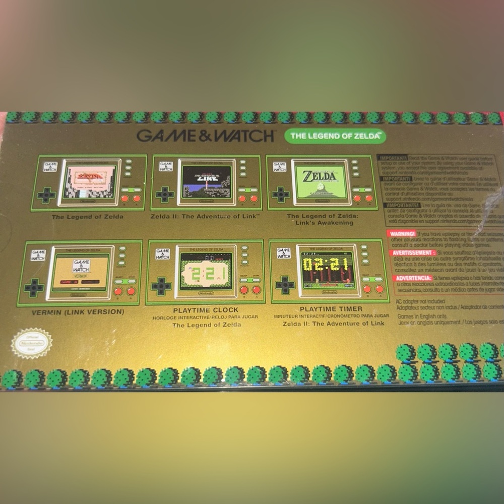 Game & Watch Color Screen - The Legend of Zelda - Picture 3 of 4